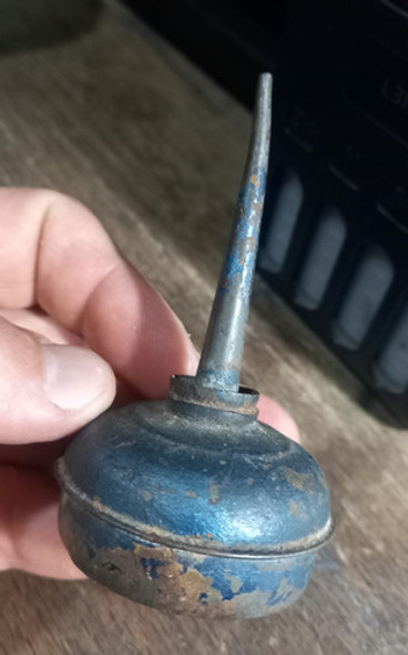 Aceitera Alcuza Antigua Tipo Singer 4,8 Diam X 8,2 Alto 0