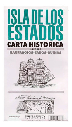Isla De Los Estados Carta Hidrográfica Histórica Naufragios 0