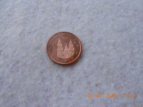 Euro 5 Centavos España Año 2011 0