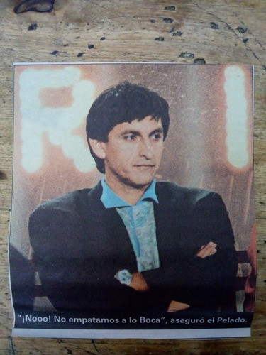 Recorte River Plate Ramón Díaz Director Técnico River 0
