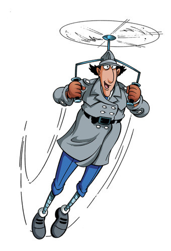 El Inspector Gadget 1 - Serie De Tv  - Lámina 45x30 Cm. 0