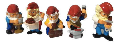 Gnomos 5 Ferrero Rocher 1992 Pvc Conservados 0