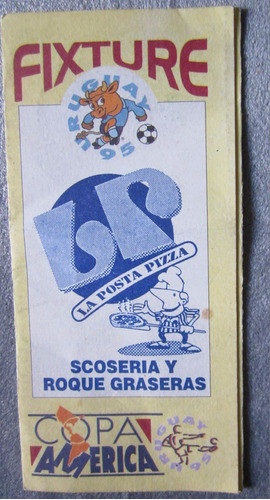 Fixture Copa America Uruguay 1995 La Posta Pizza 0