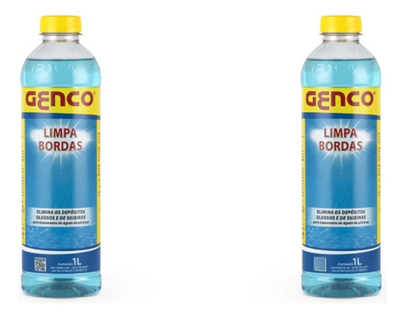 Kit 02 Limpa Bordas Genco 1l 1