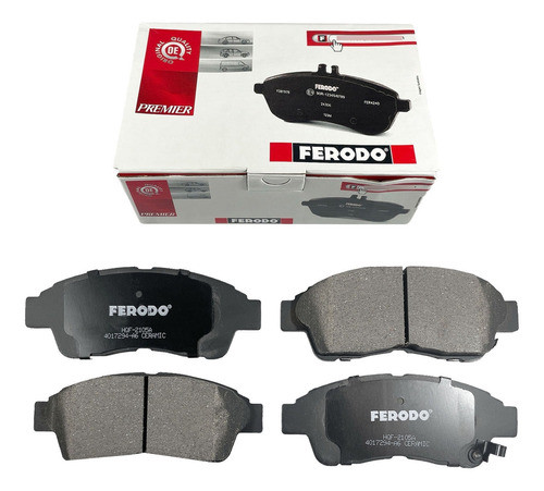 Pastillas Freno Ceramica Ferodo Toyota Corolla 1.8 Delantera 0