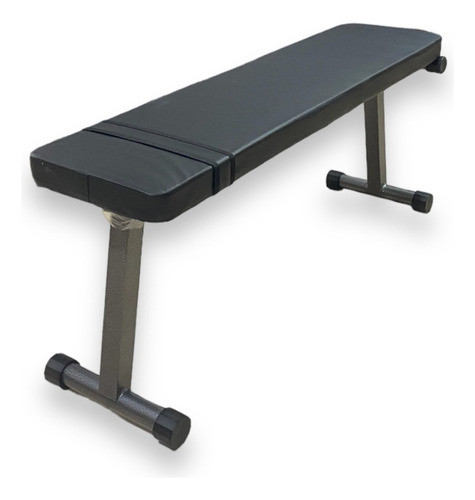 Banco Plano Pesas Musculacion Gimnasio Abdominales Plegable 0