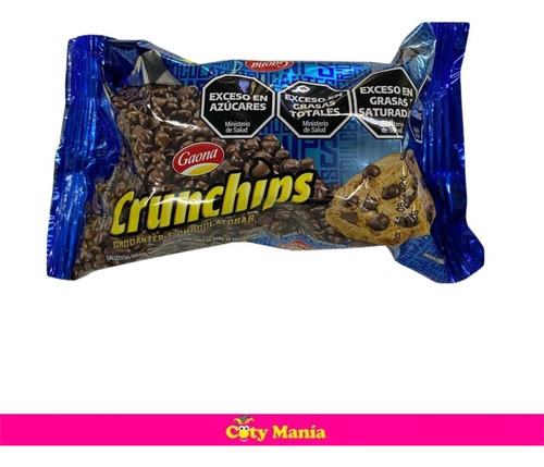Galletitas Dulces Gaona Crunchips 90 Grs 1