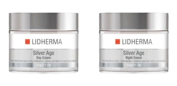 Kit Silver Age Day Y Night Crema De Día Y Noche Calcio Vit D 0