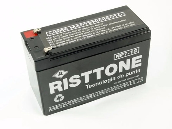 Batería 12v 7amp Gel Recargable Para Alarma Cerco Electrico 0