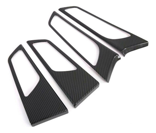Molduras Interiores Manijas En Simil Carbono Hyundai Tucson 0