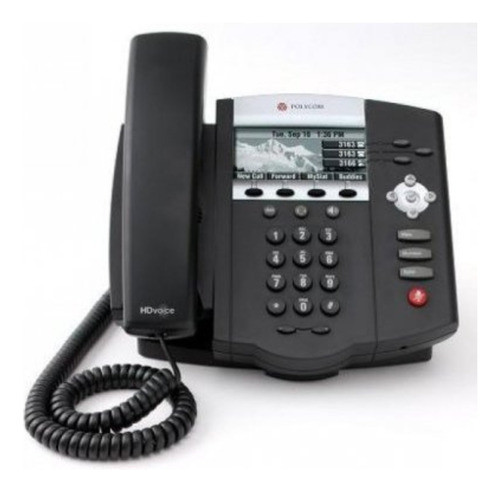 Telefone Voip Polycom Soundpoint Ip450 Até 3 Linhas 1