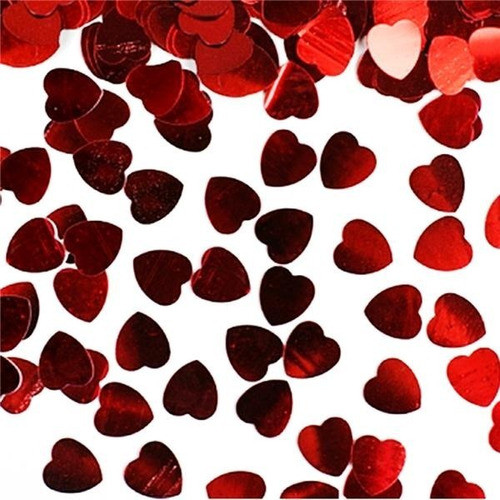Combo X 500g Papel Confetti Corazones San Valentin Enamorado 0