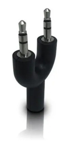 Adaptador Audio Plug 3,5mm Microfono Auricular Macho Hembra 0