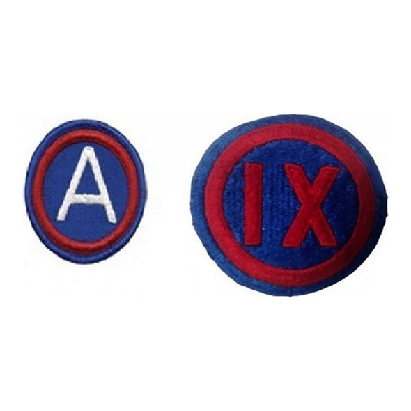 Insignias Militares Bordado Negro - Fondo Od Precio De Cada 0