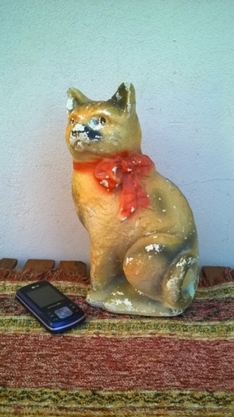 Antigua Alcancia De Yeso ?? Gato Tipo Adorno Jardin 0 Antigua Alcancia De Yeso ?? Gato Tipo Adorno Jardin 0