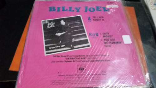 Billy Joel Tell Her About It (special Remixed Version) Uk 83 1