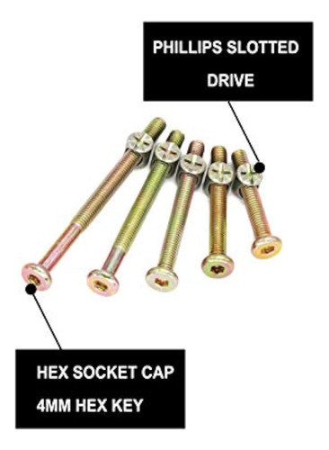 Kit De Reemplazo De Hardware De Cuna Para Bebés, Cseao 25-se 0