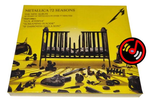 Metallica 72 - Seasons Cd Novedad 2023 Nuevo 0