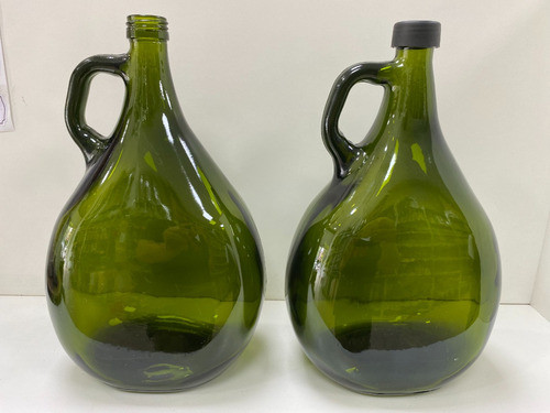 Botellon Vidrio 2250cc Para Vino Bebidas Decoración 1