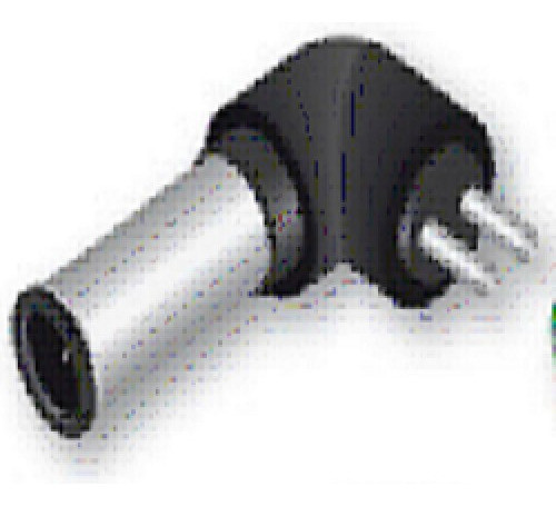 Conector P/cable Fu070p - Ficha Hueca 5.5x1.5mm Negro 0