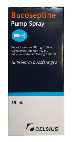 Bucoseptine Pump Spray X 15 Ml 0