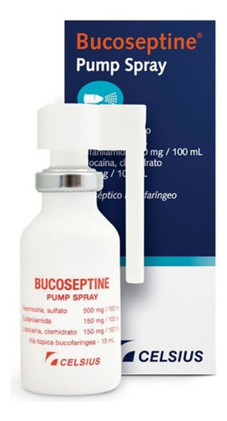Bucoseptine Pump Spray X 15 Ml 1
