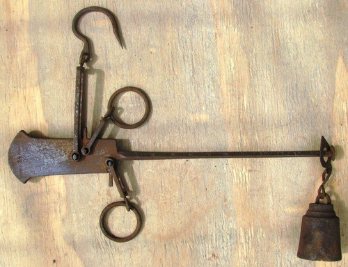 Balanza Romana Antigua Pesa Hasta 14 Kilos 0