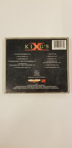 King´s X Gretchen Goes To Nebraska Cd Usado (made In Usa) 1