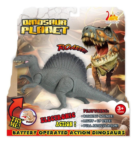 Dinosaurio Spinosarus Con Luz Y Sonido. Mpuy 0
