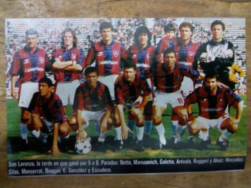 Recorte San Lorenzo La Tarde Que Ganó 5-0 A Huracán 0