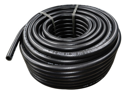 Mangueira Compressor Ar E Água Pt 300 Psi 5/8 (30 Metros) Pr 0