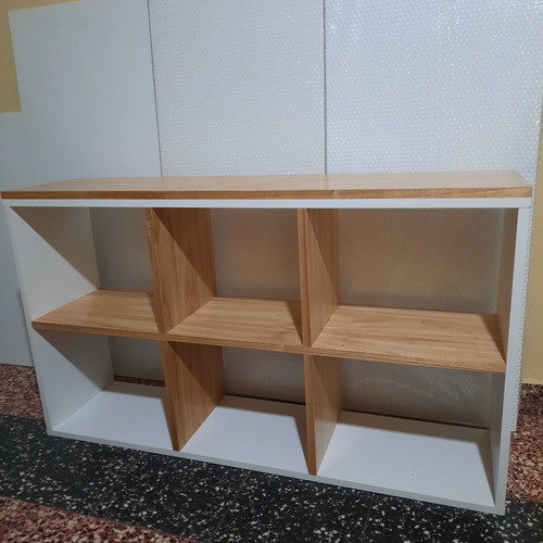 Juguetero Montessori Paraíso Y Melamina 6 Cubos 0