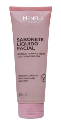 Sabonete Líquido Facial 80ml - Menela 0