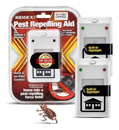 Repelente Riddex Ahuyentador De Insectos Y Roedores Calidad 0