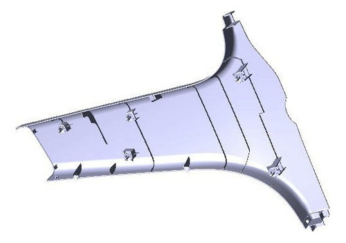 Plastico Decorativo Inferior Izquierdo De J2 Jac 0