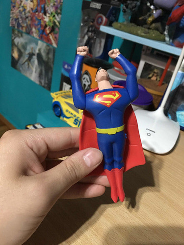 Superman Muñeco Mcdonalds Liga De La Justicia 1