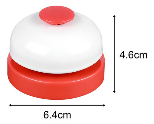 Pratos Frontais Table Bell Smooth Busy Board Bell Toy For 1