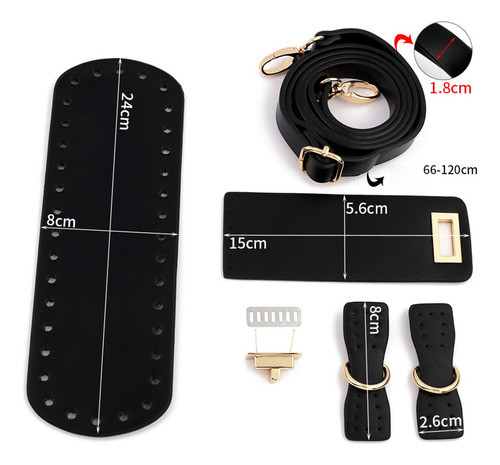 2 Conjunto De Fabricação De Bolsa De Crochê Com Base 1