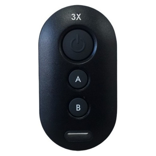 Kit 3 Controles Portão Alarme Intelbras Xac 4000 Preto 0