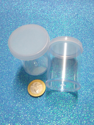 Envase Pote Tubo T/presión Transparente  52cc. 50u. Oferta! 0