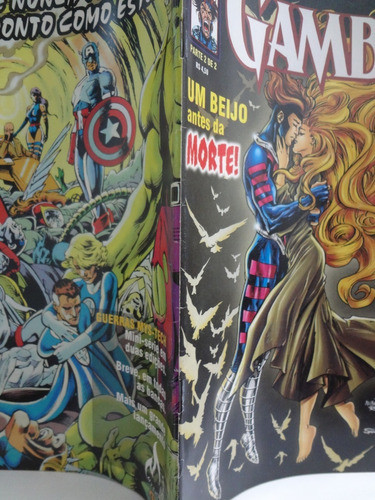 Gibi Hq Marvel Gambit Um Beijo Antes Da Morte  2 De 2 1