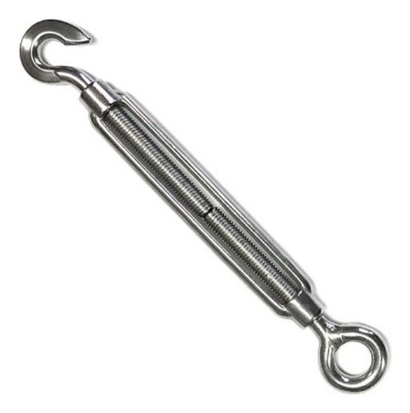 Tensor Ojo Gancho Galvanizado 24mm Cable Acero Reforzado 0