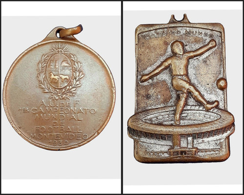 Coleccionables Fútbol 1930 Y 1950 Uruguay Campeón Mundial 0