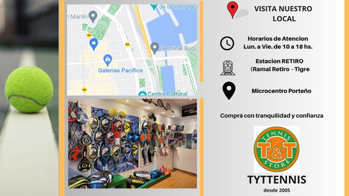Head Pack Muñequera + 10 Over Prestige Tenis Padel Tyttennis 1