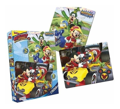 Rompecabezas Mickey 2 Puzzles Tapimovil - Sharif Express 0