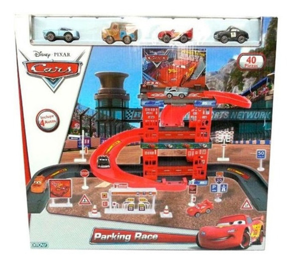 Estacionamiento Cars Parking Race Garage Orig. Ditoys 0
