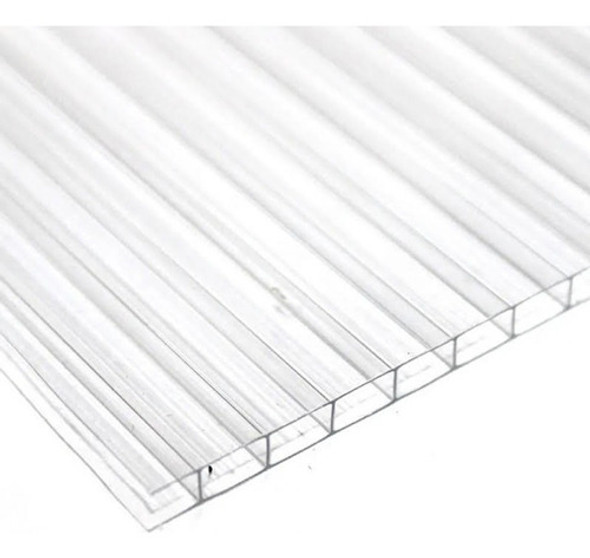 Policarbonato Alveolar 8 Mm Cristal (4.35 X 2.10) 0