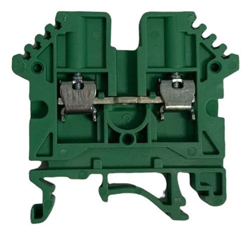 Borne Paso Zoloda - Para Conductor De 2,5 Mm - Verde 0