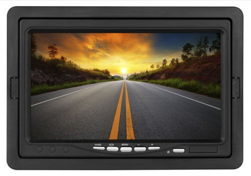 Wickedhd 7  Pulgadas Coche Retrovisor Respaldo Giratorio Col 1