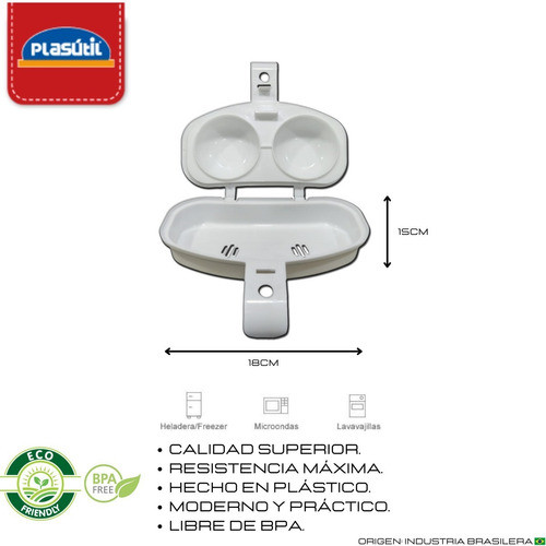 Omeletera Para Microondas Plasútil Pettish Online Cg 1